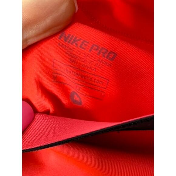 Nike Pro Hypercool Dri Fit Capris Hot Pink Women's Size Medium #589376-603 - Picture 7 of 8
